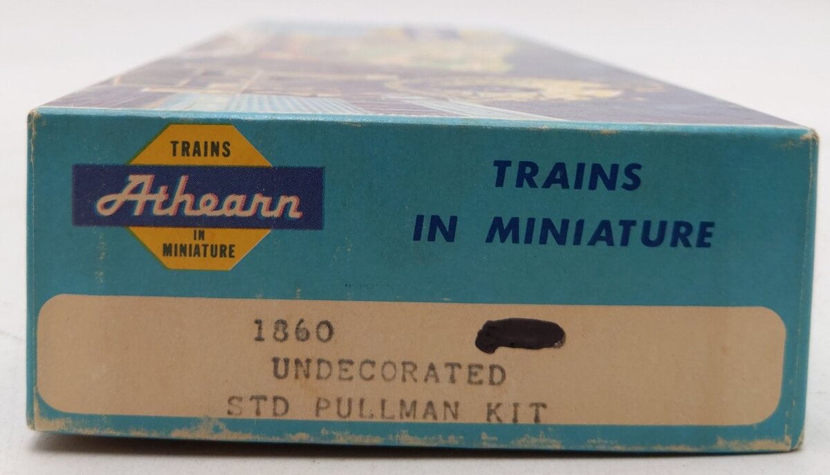 Athearn 1860 HO Scale Undecorated STD Pullman Combine Kit-Assembled LN/Box