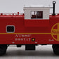 S-Helper 00603 S Gauge Santa Fe Extended Vision Caboose #999717 EX/Box