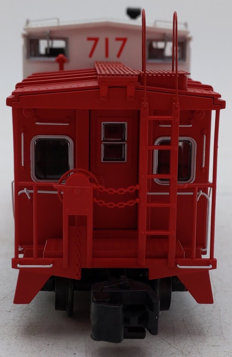 S-Helper 00603 S Gauge Santa Fe Extended Vision Caboose #999717 EX/Box