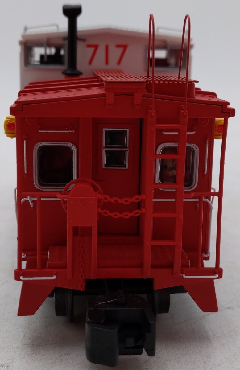 S-Helper 00603 S Gauge Santa Fe Extended Vision Caboose #999717 EX/Box