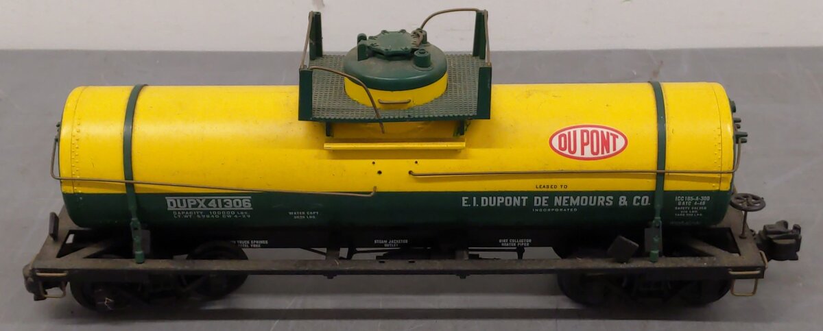 Aristo-Craft 41306 Dupont Single Dome Tank Car #41306 VG