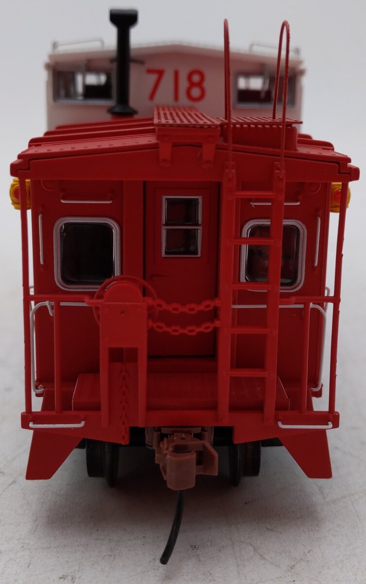 S-Helper 00604 S Gauge Santa Fe Extended Vision Caboose #999718 EX/Box