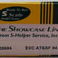 S-Helper 00604 S Gauge Santa Fe Extended Vision Caboose #999718 EX/Box