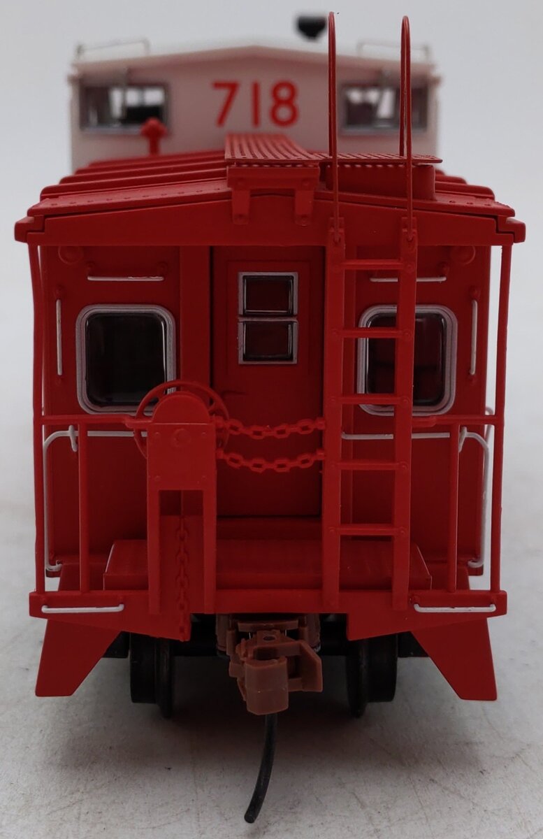 S-Helper 00604 S Gauge Santa Fe Extended Vision Caboose #999718 EX/Box