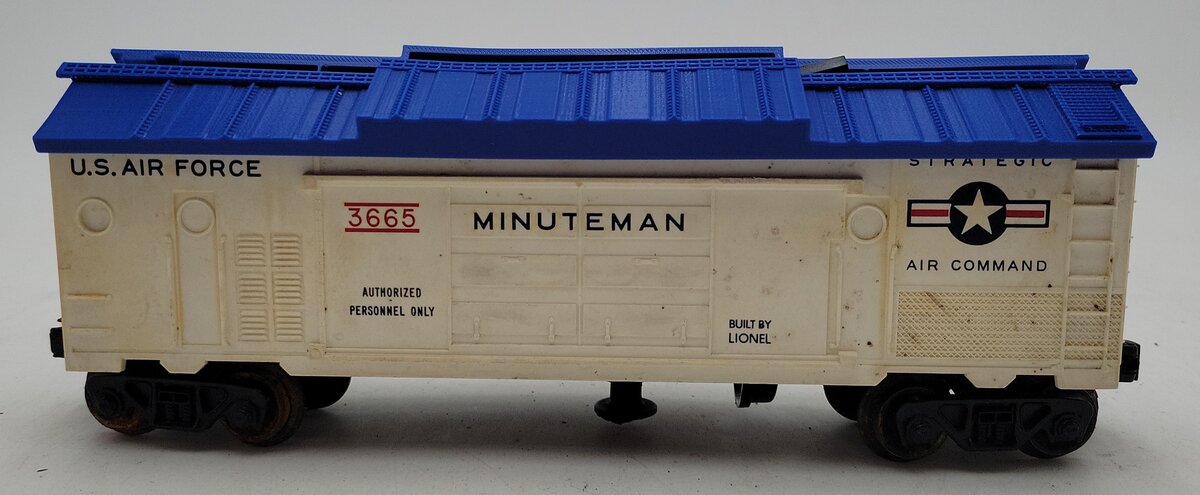 Lionel 3665 Vintage O Minuteman Missile Launching Car