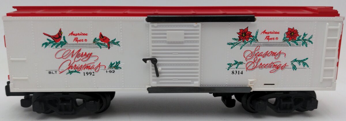 American Flyer 6-48314 S Gauge 1992 American Flyer Christmas Boxcar EX/Box