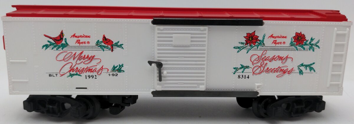American Flyer 6-48314 S Gauge 1992 American Flyer Christmas Boxcar EX/Box