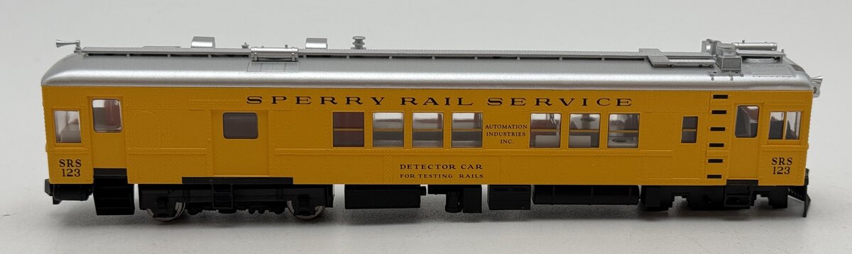 Walthers 932-60750 HO Scale Sperry Rail Service 58' Detector Car #123 VG/Box