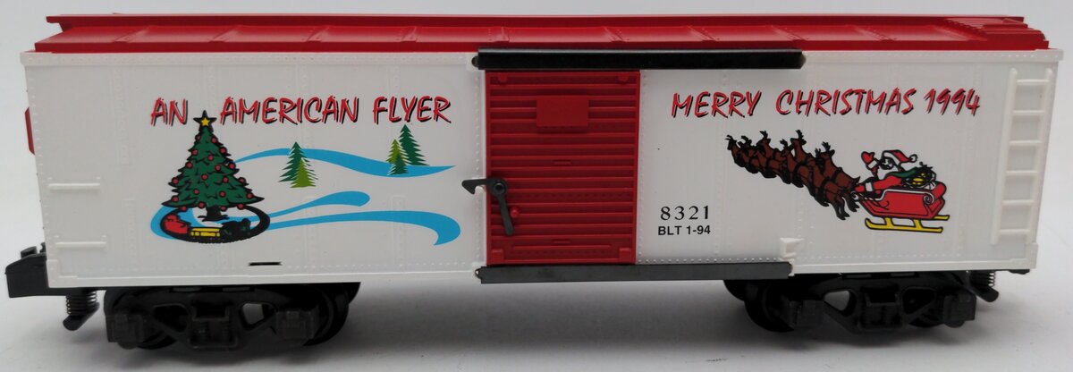 American Flyer 6-48321 S Gauge American Flyer Christmas Boxcar EX/Box