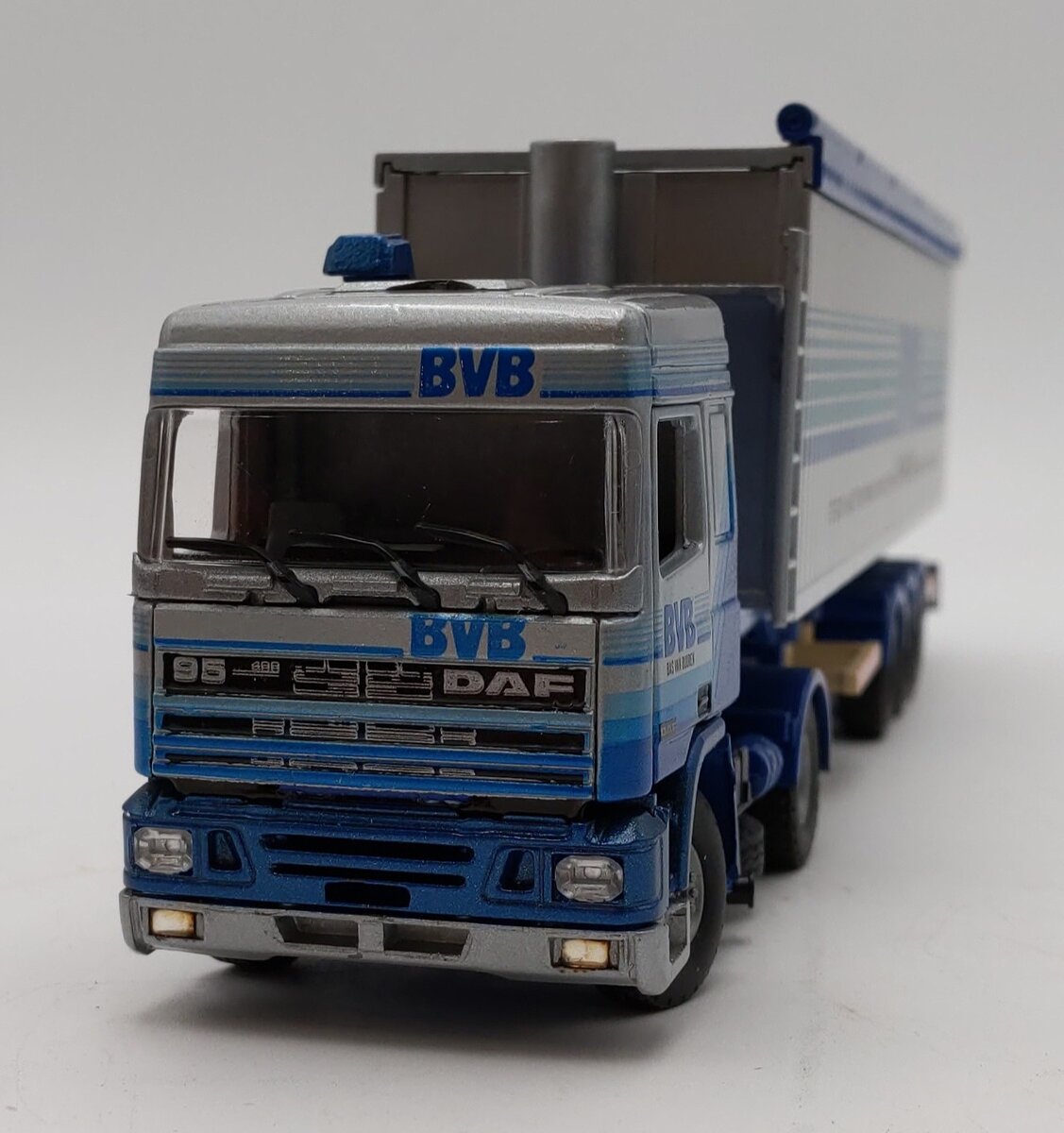 Tekno 1:50 Scale DAF 95 Tractor w/Dump Trailer - BVB Bas Van Buuren LN/Box