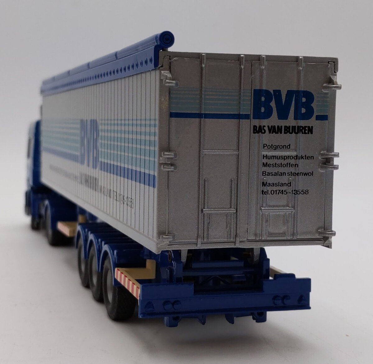 Tekno 1:50 Scale DAF 95 Tractor w/Dump Trailer - BVB Bas Van Buuren LN/Box
