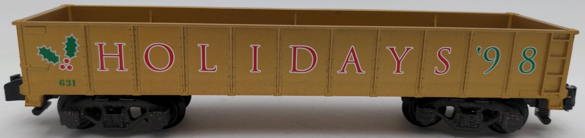 American Flyer 6-48335 S Gauge Holiday Gondola w/Christmas Trees VG/Box