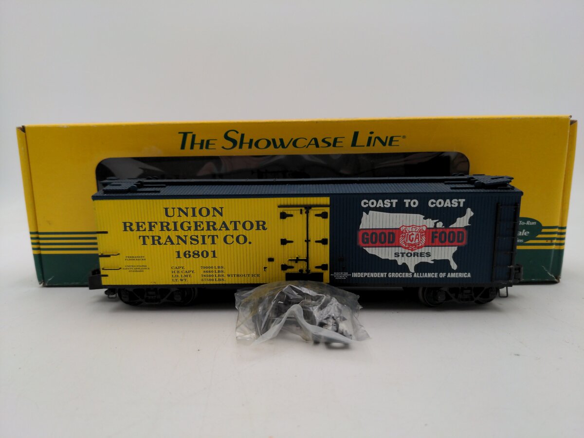 S-Helper Service 00525 S Gauge IGA Reefer #16801 EX/Box
