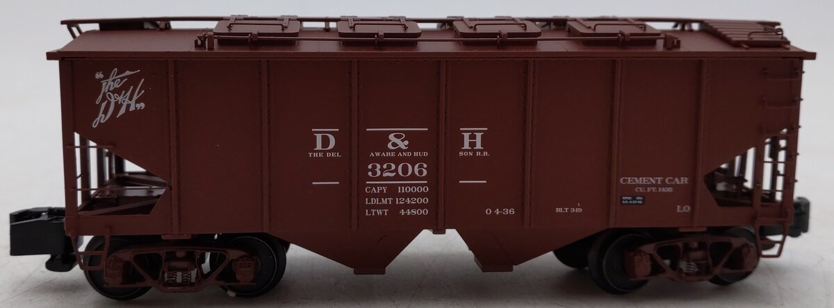 S-Helper Service 01854 S Gauge Delaware & Hudson Covered Hopper #3206 EX/Box