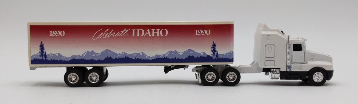 ERTL 9862UO 1:64 Scale Kenworth T600A Truck w/Van Trailer - Celebrate Idaho LN/Box