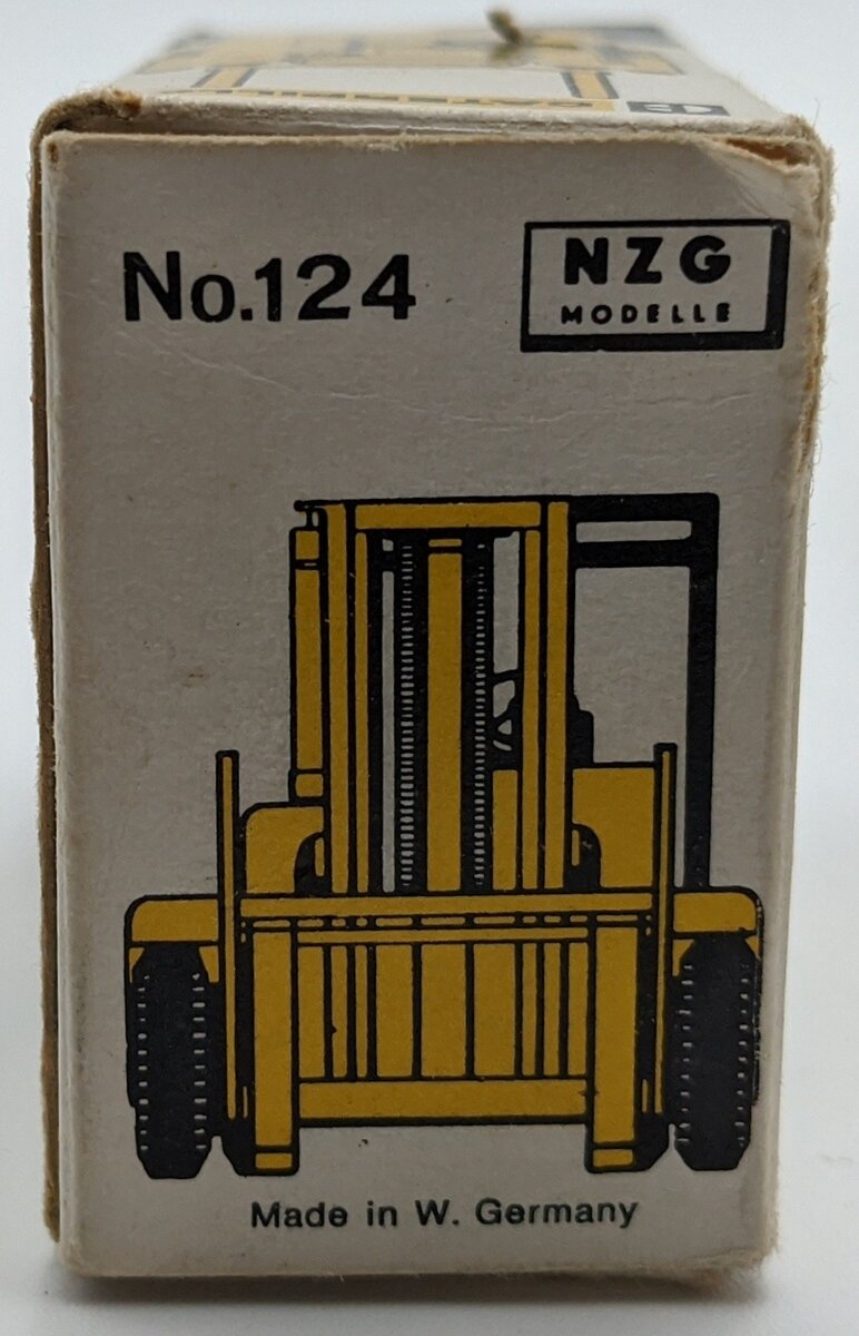 NZG 124 1:87 CAT B25 Lift Truck/Box