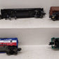 Lionel & Other O Gauge Assorted Freight Cars: #6464275, 10267, 16911,16668 [4] EX