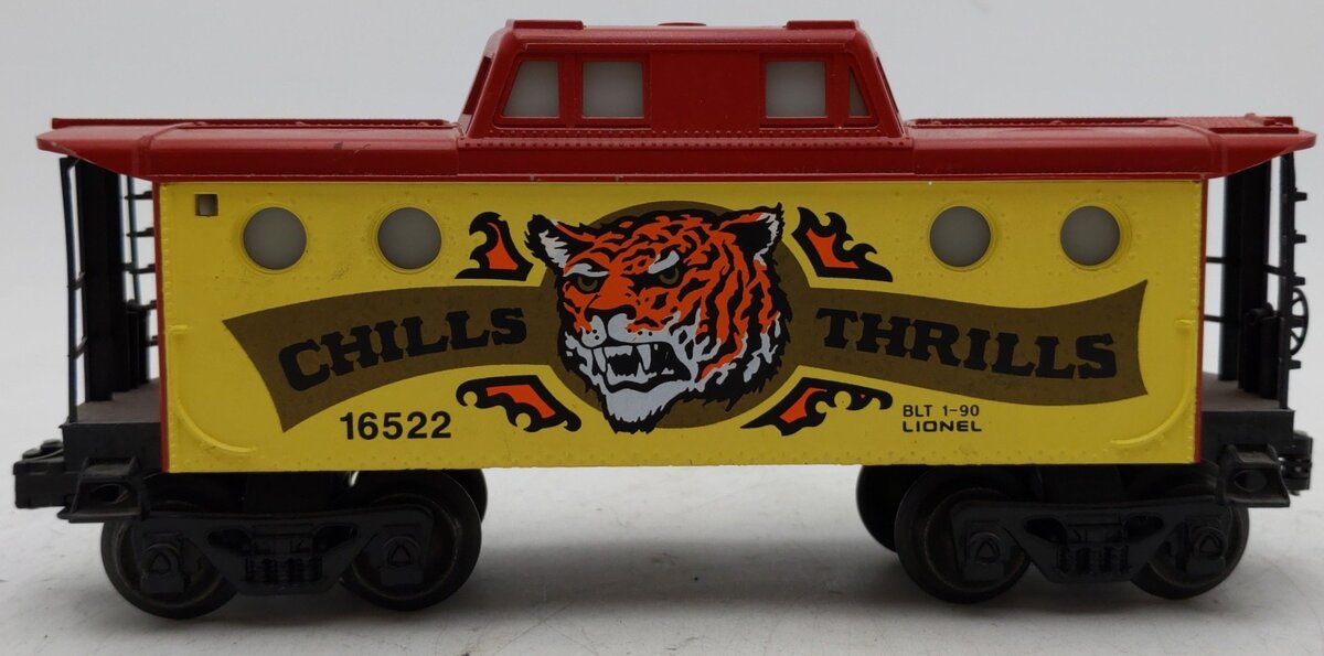 Lionel 6-16522 Circus Porthole Caboose EX