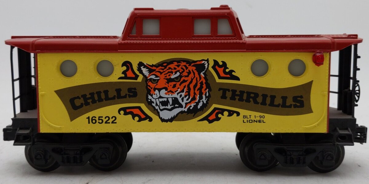 Lionel 6-16522 Circus Porthole Caboose EX