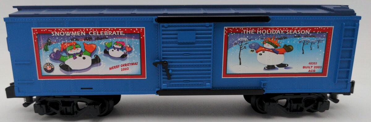 American Flyer 6-48353 S Gauge 2003 Christmas Boxcar EX/Box