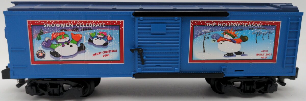 American Flyer 6-48353 S Gauge 2003 Christmas Boxcar EX/Box