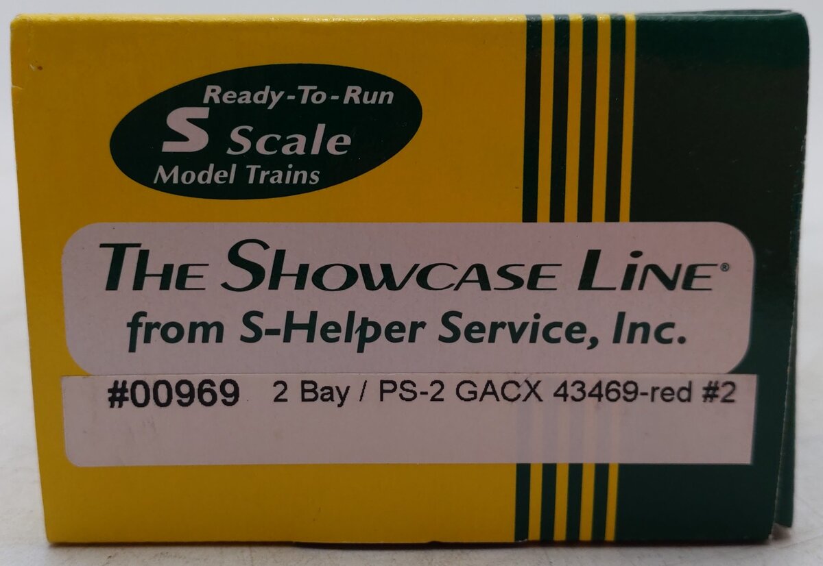 S-Helper 00969 S Gauge Brach's Candies Closed Hopper Car #43469 EX/Box
