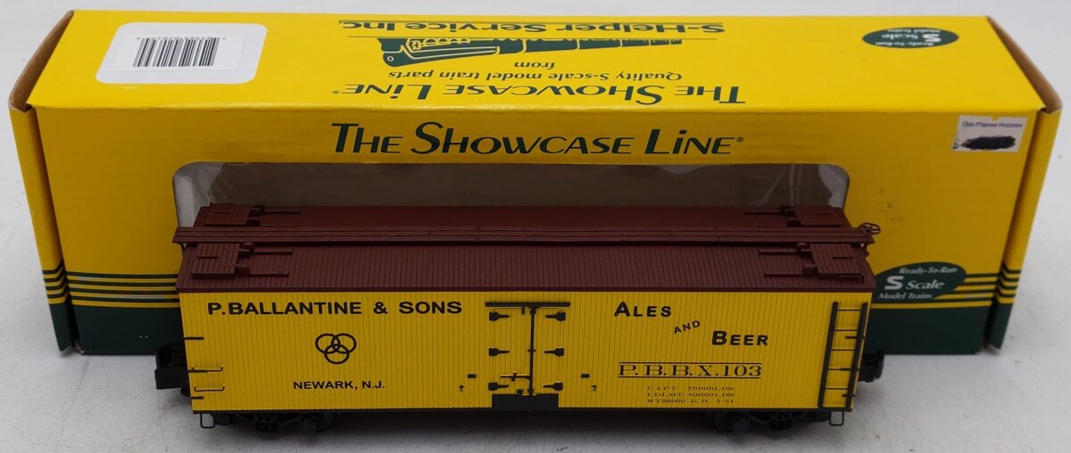 S-Helper 02039 S Guage Ballantine Beer Reffer Car #103 EX/Box