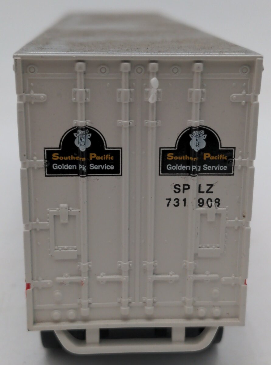 American Models T-18 S Scale Southern Pacific Golden Pig Semi-Trailer VG