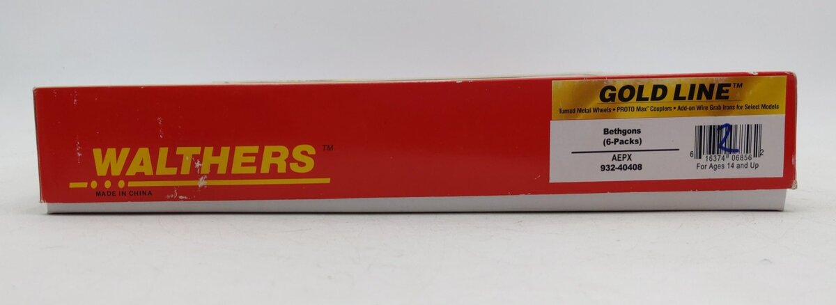 Walthers 40408 HO Bethgon AEPX (6-Pack) LN/Box