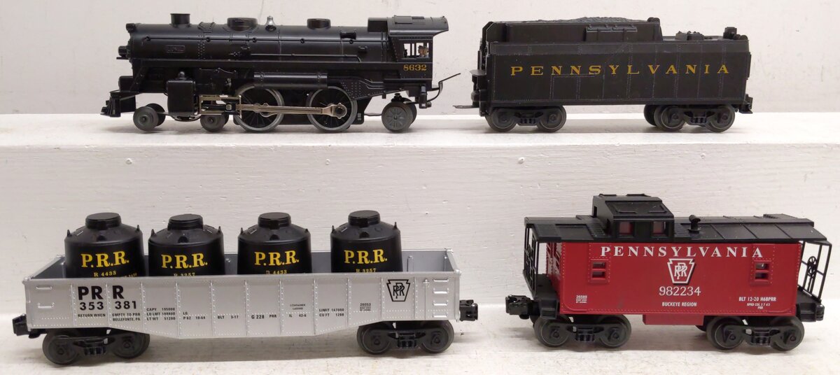 Lionel 6-31936 O Gauge Pennsylvania Flyer Steam Train Set VG/Box