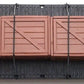 Bachmann 18932 HO Western Pacific W/Crated Load 50' Black Flatcar #2237