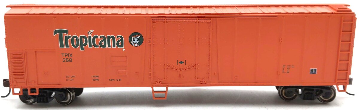 Bachmann 17946 HO Tropicana Orange 50' Steel Reefer EX/Box