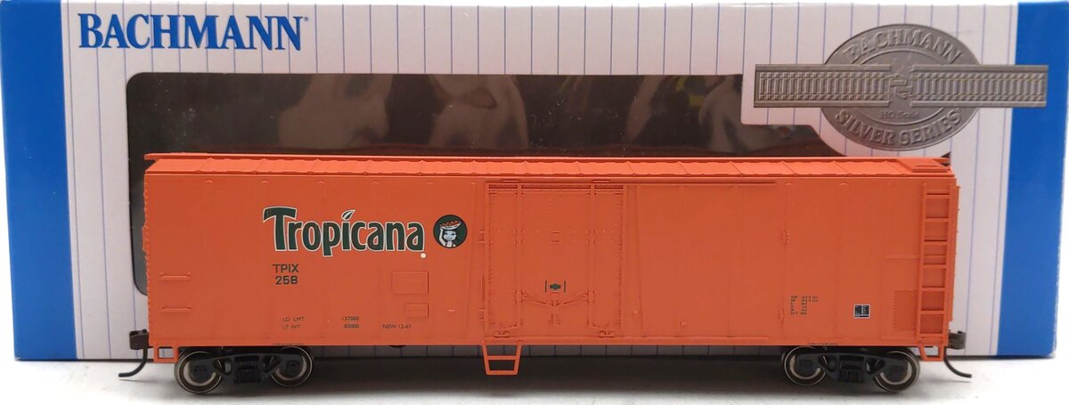 Bachmann 17946 HO Tropicana Orange 50' Steel Reefer EX/Box
