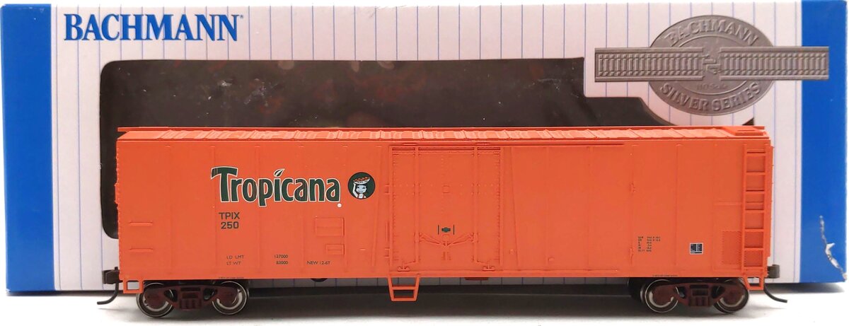 Bachmann 17946 HO Tropicana Orange 50' Steel Reefer EX/Box