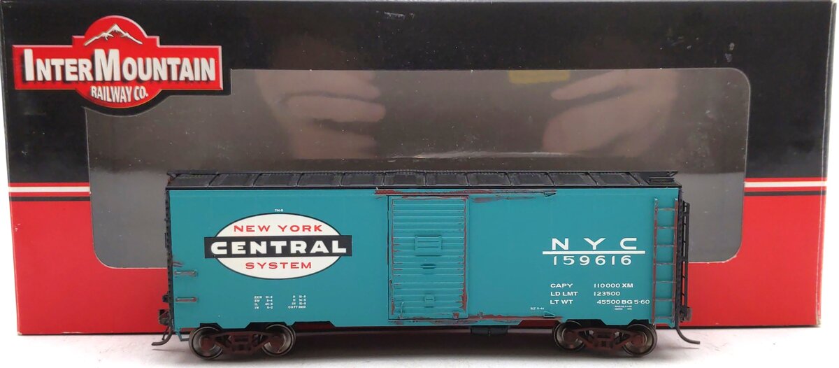 InterMountain 45806-23 HO 40' NYC Modified 1937 AAR Boxcar #159616 - Custom/Box