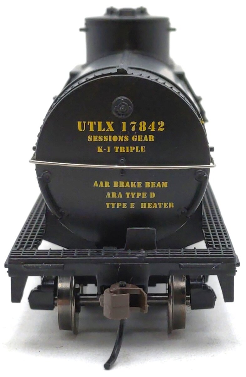 Bachmann 16302 HO Scale UTLX Track-Cleaning Single-Dome Tank Car EX/Box