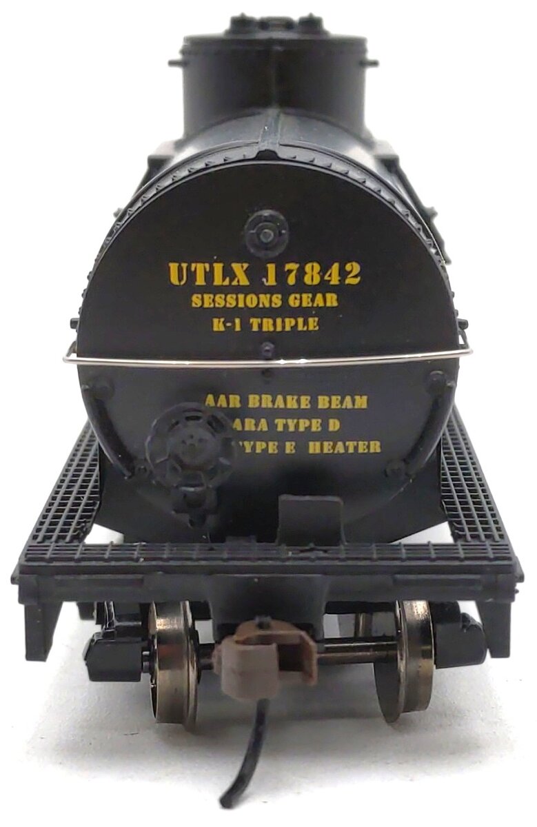 Bachmann 16302 HO Scale UTLX Track-Cleaning Single-Dome Tank Car EX/Box