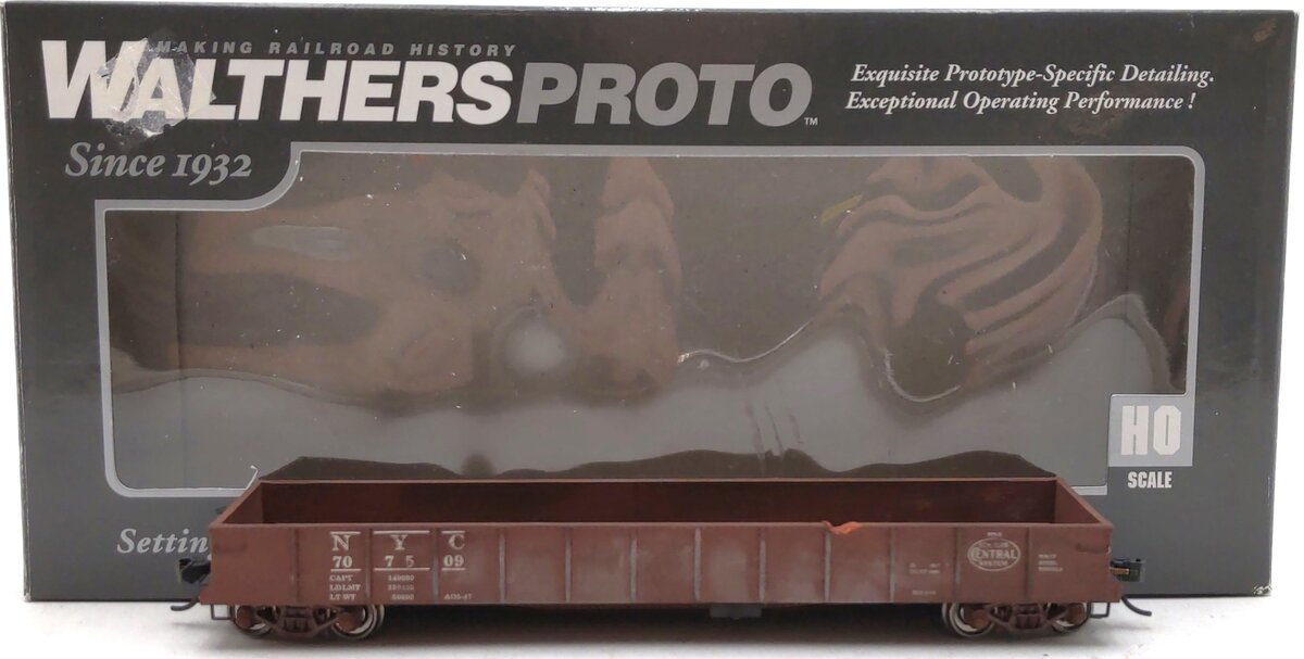 Walthers 920-105353 HO New York Central 46' USRA Gondola #707509 - Custom/Box