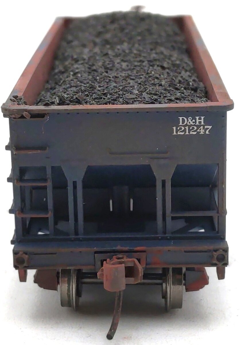 Bowser 41855 HO Delaware & Hudson GLa 2 Bay Hopper (Fantasy) #121247 - Custom/Box