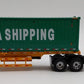 DieCast Masters1:50 scale International LoneStar sleeper w/ Trailer & Container NIB