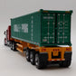 DieCast Masters1:50 scale International LoneStar sleeper w/ Trailer & Container NIB