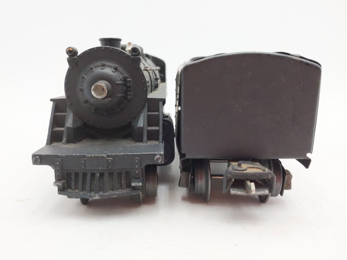 Lionel 1684 Vintage O Prewar 2-4-2 Steam Locomotive w/ 1689T Tinplate Tender VG