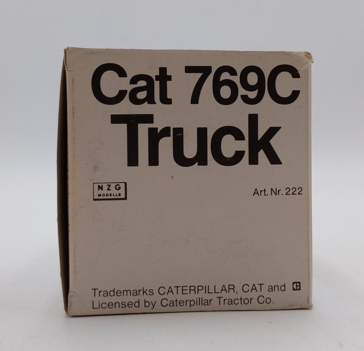 NZG 222 1:50 Scale Diecast Caterpillar 769C Dump Truck LN/Box