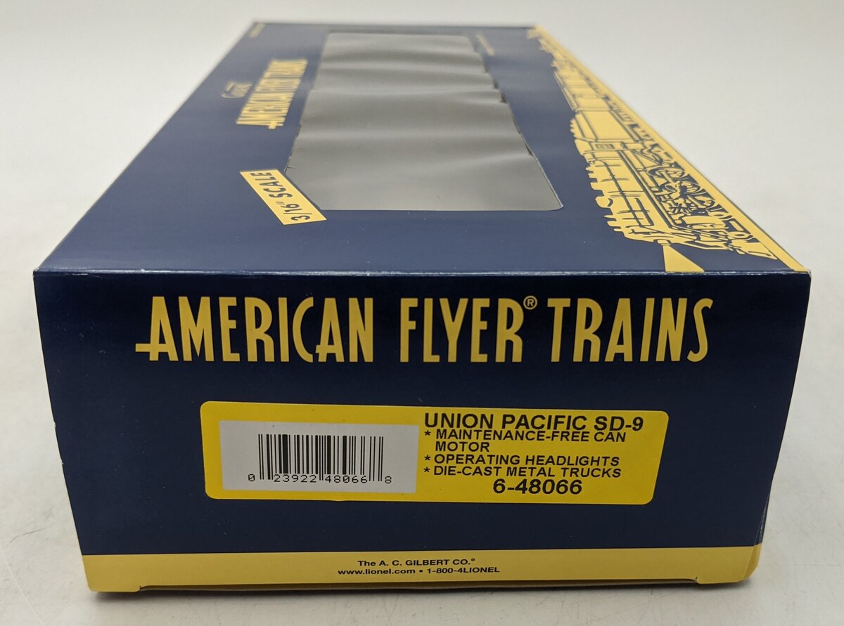 American Flyer 6-48066 S Scale Union Pacific SD-9 Diesel Locomotive NIB