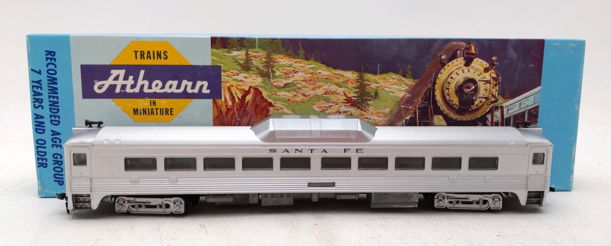 Athearn 2076 HO Santa Fe RDC-3 Combine Rail Dummy Diesel Car LN/Box