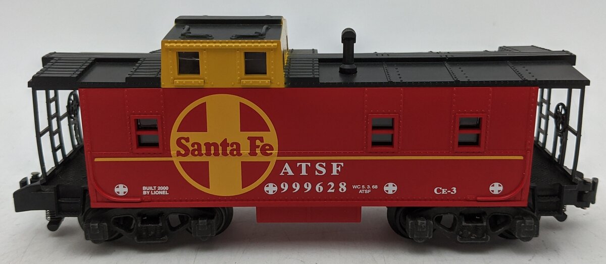 American Flyer 6-48721 S Gauge Atchison, Topeka & Santa Fe Offset Cupola Caboose EX/Box