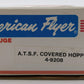 American Flyer 4-9208 S Scale Santa Fe Covered Hopper #9208 EX/Box