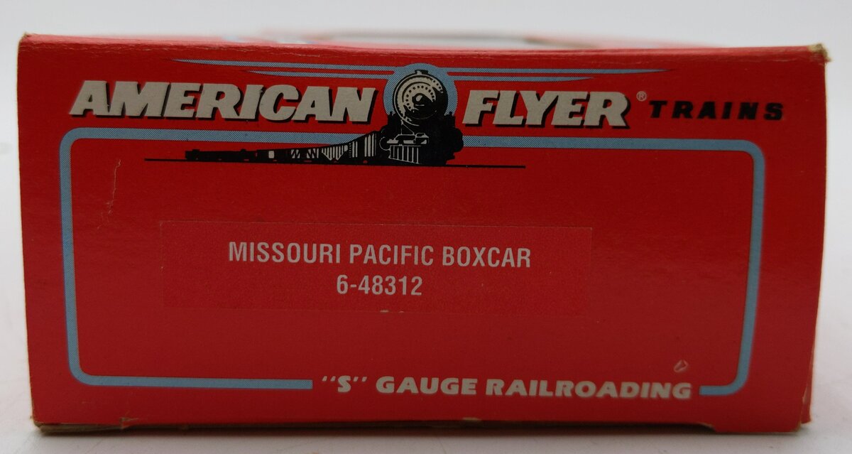 American Flyer 6-48312 S Gauge Missouri Pacific Boxcar #8312 EX/Box
