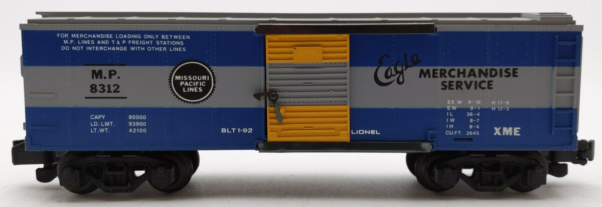 American Flyer 6-48312 S Gauge Missouri Pacific Boxcar #8312 EX/Box