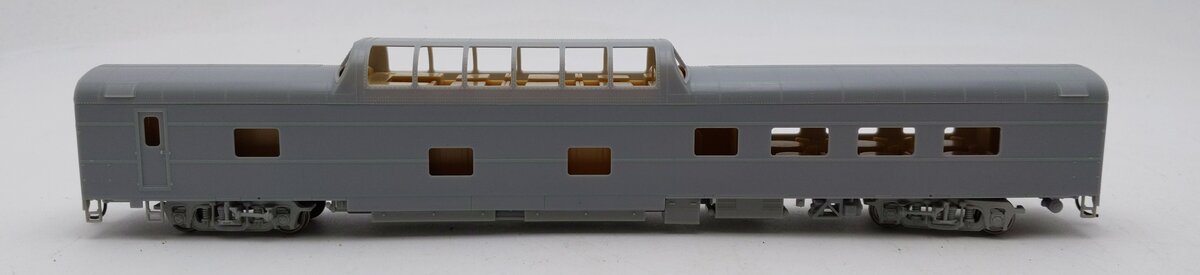 Walthers 932-9591 HO Scale American Car & Foundry Dome-Diner Undecorated LN/Box